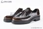 Prada Smooth Loafer Brown Patent Leather