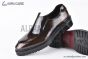 Prada Smooth Loafer Brown Patent Leather