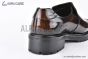 Prada Smooth Loafer Brown Patent Leather