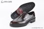 Prada Lace-up Oxford Brogue Brown Patent Leather
