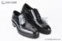 Prada Lace-up Oxford Brogue Black Patent Leather