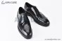 Prada Lace-up Oxford Brogue Black Patent Leather