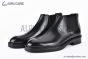 Prada Classic Smooth Boot Black Grain Leather