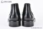 Prada Classic Smooth Boot Black Grain Leather
