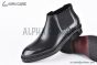 Prada Classic Smooth Boot Black Grain Leather