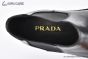 Prada Classic Smooth Boot Black Grain Leather