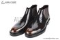 Prada Classic Smooth Boot Brown Burnished Leather