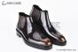 Prada Classic Smooth Boot Brown Burnished Leather