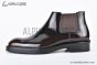 Prada Classic Smooth Boot Brown Burnished Leather