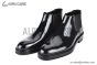 Prada Classic Smooth Boot Black Burnished Leather