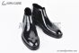 Prada Classic Smooth Boot Black Burnished Leather