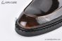 Prada Classic Boot with Side Logo Brown Burnished Leather