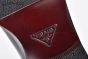 Prada Classic Boot with Side Logo Brown Burnished Leather