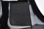Prada Classic Boot with Side Logo Black Burnished Leather