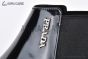 Prada Classic Boot with Side Logo Black Burnished Leather