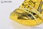 Balenciaga 3XL Extreme Laces Logo Sneaker in Yellow