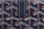 Goyard Belvedere PM Bag Canvas & Taurillon Leather Navy Blue