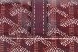 Goyard Belvedere PM Bag Canvas & Taurillon Leather Burgundy