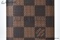 LV Pocket Organizer Wallet Brown Damier Ebene Canvas N63145