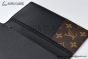 LV Brazza Wallet Brown Monogram Eclipse Reverse Canvas M69410