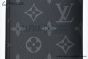 LV Zippy Wallet Vertical Black Monogram Eclipse Canvas M62295