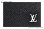 LV Zippy Wallet Vertical Black Taiga Leather M32822
