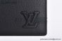 LV Multiple Wallet Black Aerogram Leather M69829