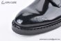 Prada Brushed Black Leather Derby