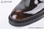 Prada Brushed Brown Leather Derby