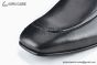 Hermes Giovanni Black Lambskin Leather Loafer