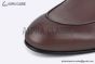 Hermes Paris Dark Brown Leather Loafer