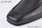 Hermes Karl Black Smooth Leather Loafer