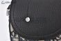 Dior Mini Roller Bag Beige & Black Oblique Jacquard with Black Grained Calfskin 