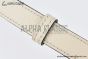 HERMES Lady Rivale Jean 18 Buckle & White Epsom Leather Belt
