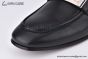 Dolce & Gabbana Black Brushed Calfskin Leather Loafer