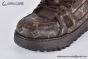 LV Trainer Maxi Sneaker Monogram Leather Brown 1AD7DP