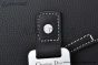 Dior Small Saddle Messenger Bag with Flap Black Grained Calfskin