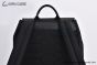 Dior Saddle Backpack with Flap Black Oblique Jacquard with Black Grained Calfskin