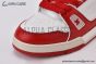 LV x Product Red Trainer Sneaker Monogram-embossed Red & White 1A8PJW