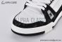 LV Trainer Sneaker Monogram Denim & Embossed Black 1A9JG9