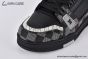 LV Trainer Sneaker Damier Denim & Leather Black 1ACPSM