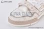 LV Trainer Sneaker Monogram Leather Beige $ White 1AHTUA