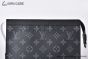 LV Gaston Wearable Wallet Monogram Eclipse Reverse Canvas M81124