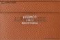 Hermes MC2 Euclide Card Holder Epsom Leather Light Brown