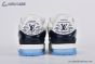 LV Trainer Sneaker Monogram Grain Calf Leather with Patent Leather 1AJ188