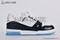 LV Trainer Sneaker Monogram Grain Calf Leather with Patent Leather 1AJ188