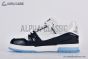 LV Trainer Sneaker Monogram Grain Calf Leather with Patent Leather 1AJ188