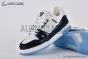 LV Trainer Sneaker Monogram Grain Calf Leather with Patent Leather 1AJ188