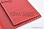 Goyard Grenelle Passport Cover Red