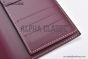 Goyard Grenelle Passport Cover Burgundy